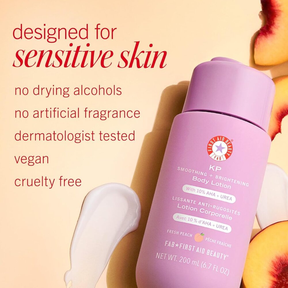 First Aid Beauty KP Smoothing + Brightening Body Lotion (200ml / 6.7 fl oz) - Picture 4 of 10